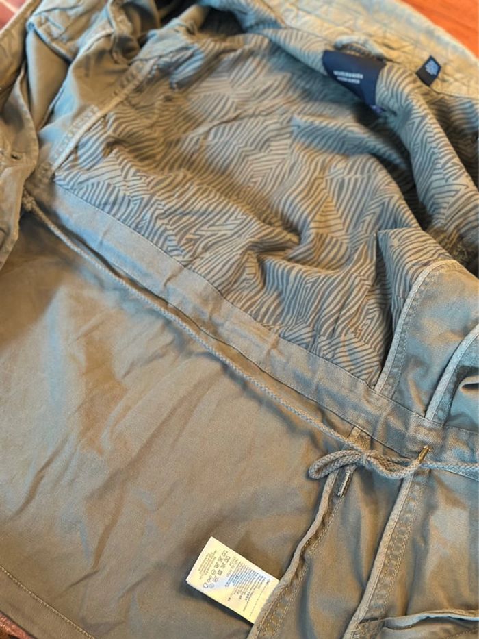Veste kaki patch brodés Maison Scotch T38 - photo numéro 15