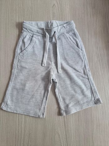 Short molleton gris clair - Kiabi - Taille 3 ans