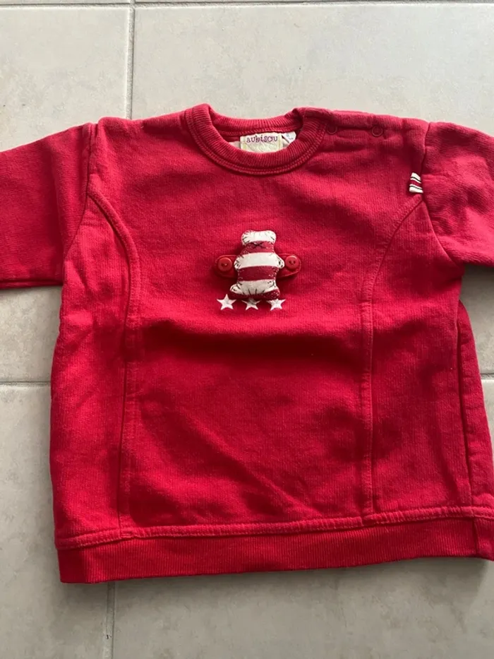 Pull sweat bébé unisexe garçon ou fille 24 mois 2 ans - photo numéro 3