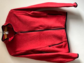 Polaire zippée garçon Decathlon couleur rouille taille 12-13 ans