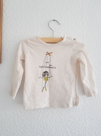 Zara - Tee-shirt à manches longues