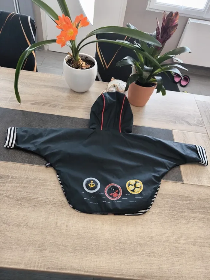 Poncho Coupe-vent imperméable garçon 6 mois Hublot - photo numéro 3
