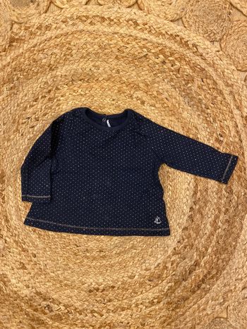 Tee-shirt manches longues fille 6 mois