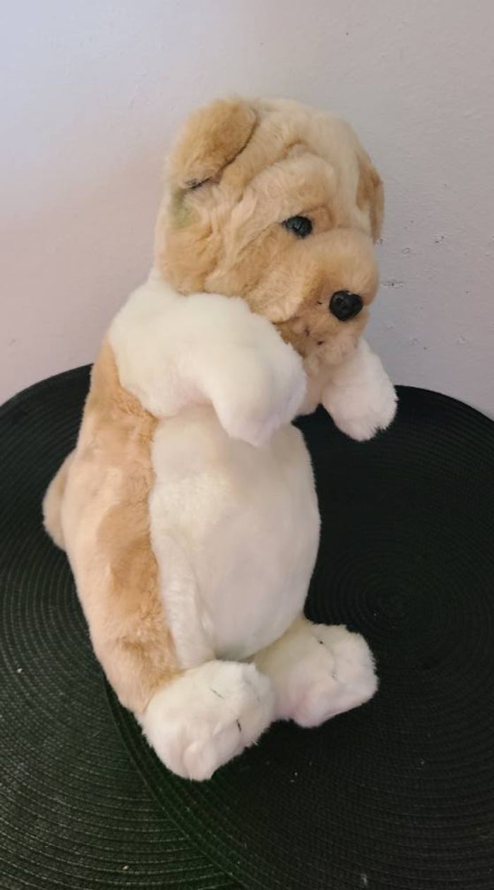 Peluche chien - Sharpei -ou autre CP - photo numéro 5