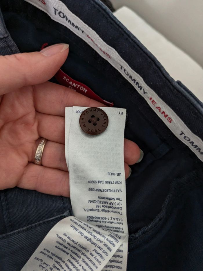 Pantalon marine - Tommy Hilfiger - taille 38 - photo numéro 7
