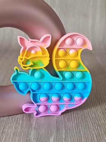 Pop it anti stress écureuil