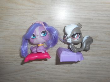 Lot 2 Figurines MY LITTLEST PETSHOP