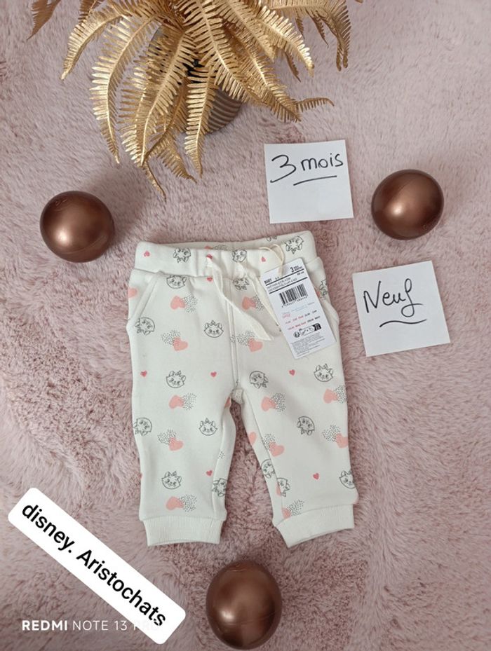 Pantalon Aristochats disney coeur