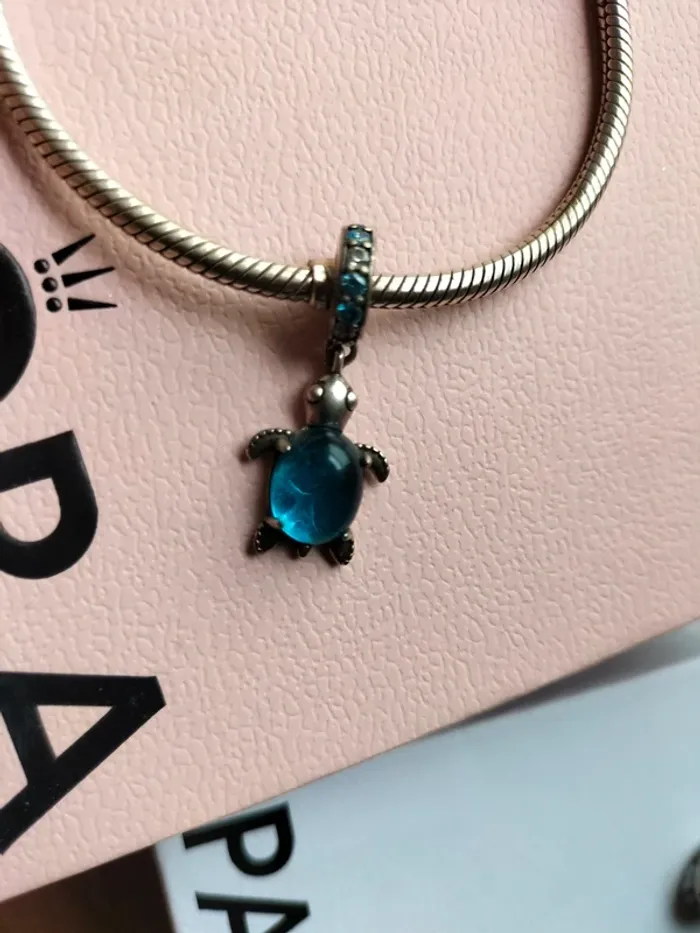 Charm tortue Pandora - photo numéro 2