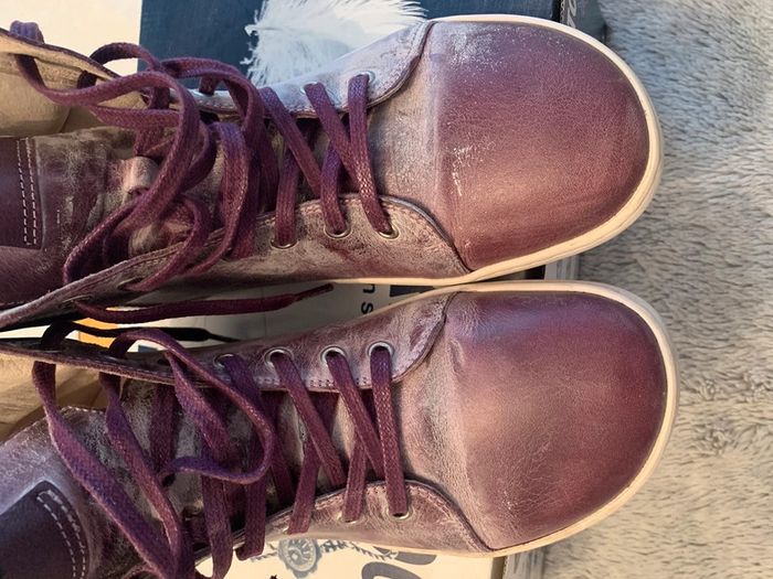 Baskets hautes Birkenstock - 39 - Mauve - photo numéro 2
