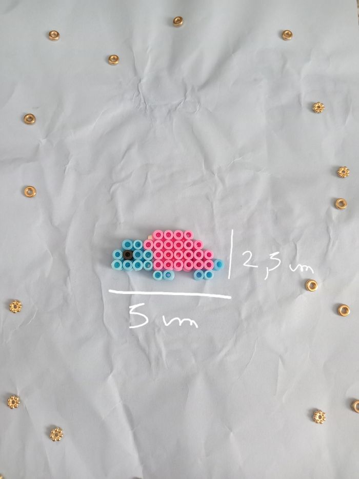 Prix négociable déco mur thème été perle hama - photo numéro 3