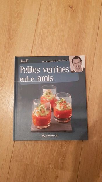 Livre cuisine Petites verrines entre amis