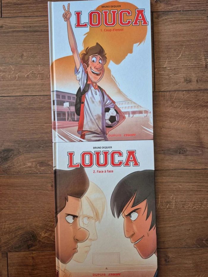Lot de 2 bandes dessinées Louca