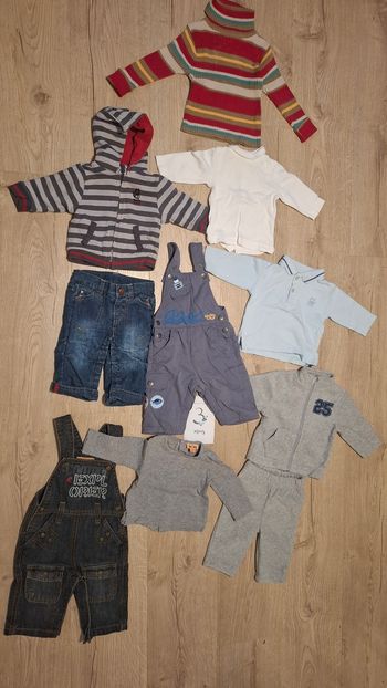 Lot 3mois/60cm dont 1 neuf et 7 TBE