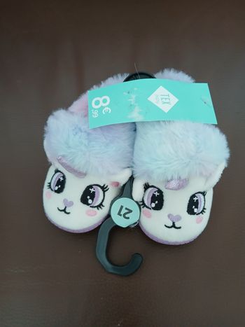 chaussons licorne fille 21