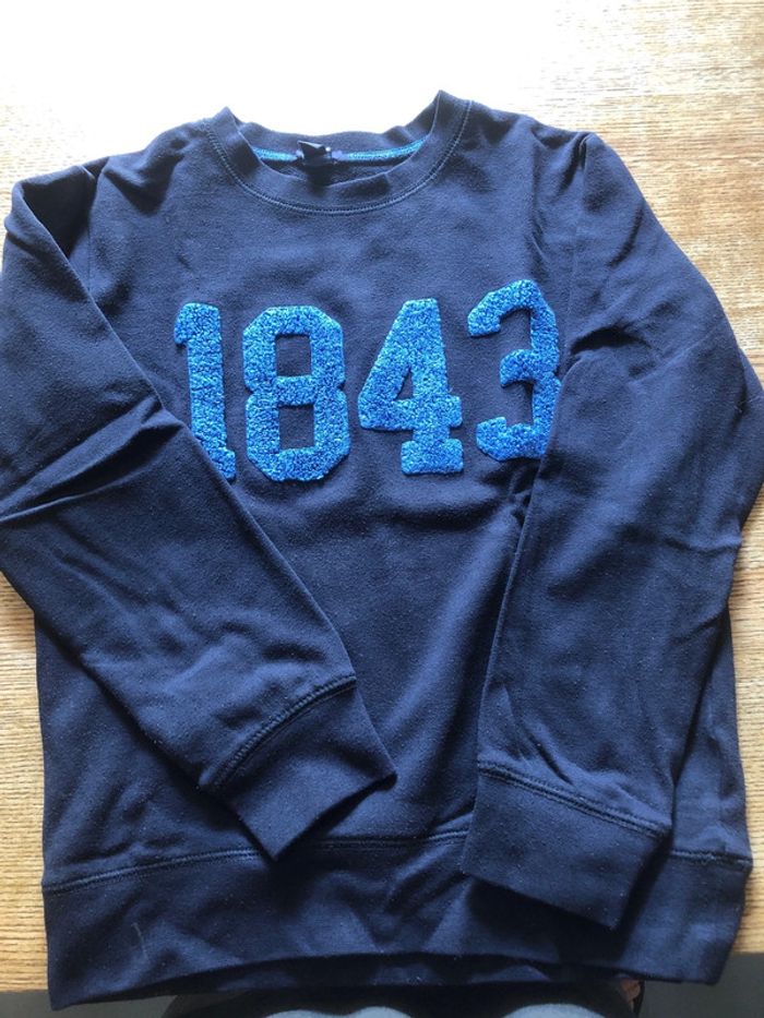 Sweat bleu Kiabi