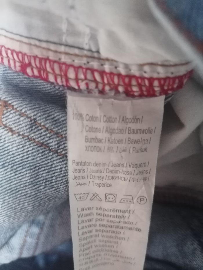 Pantalon jeans regular 💙 garçon 12 ans - photo numéro 6