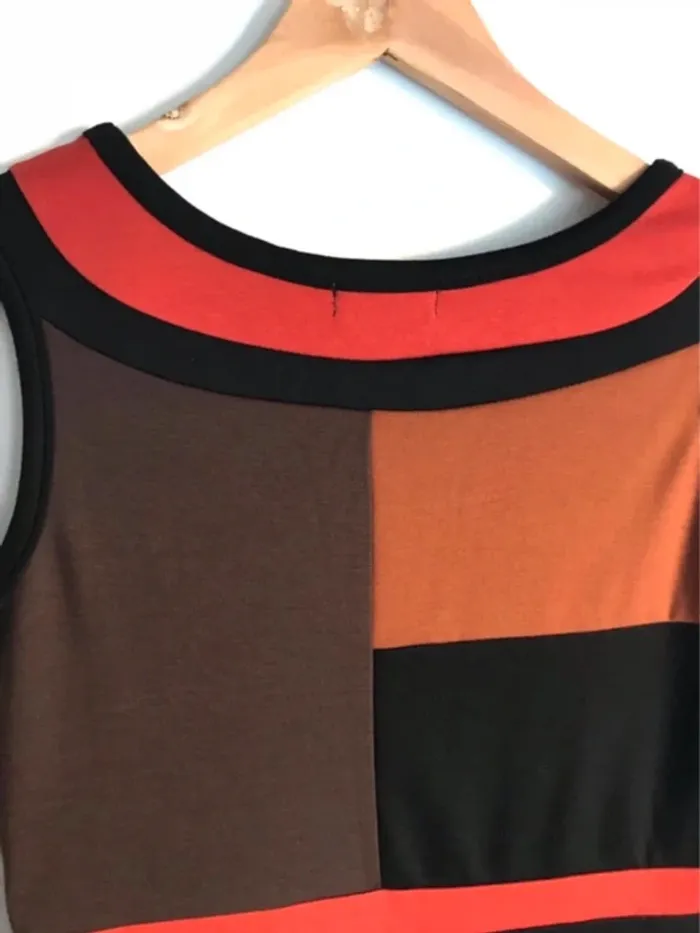 Robe sans manches à imprimés géométriques Cache Cache taille 38 - photo numéro 8