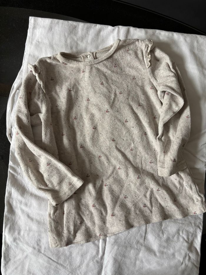 Haut de pyjama petite fleurs