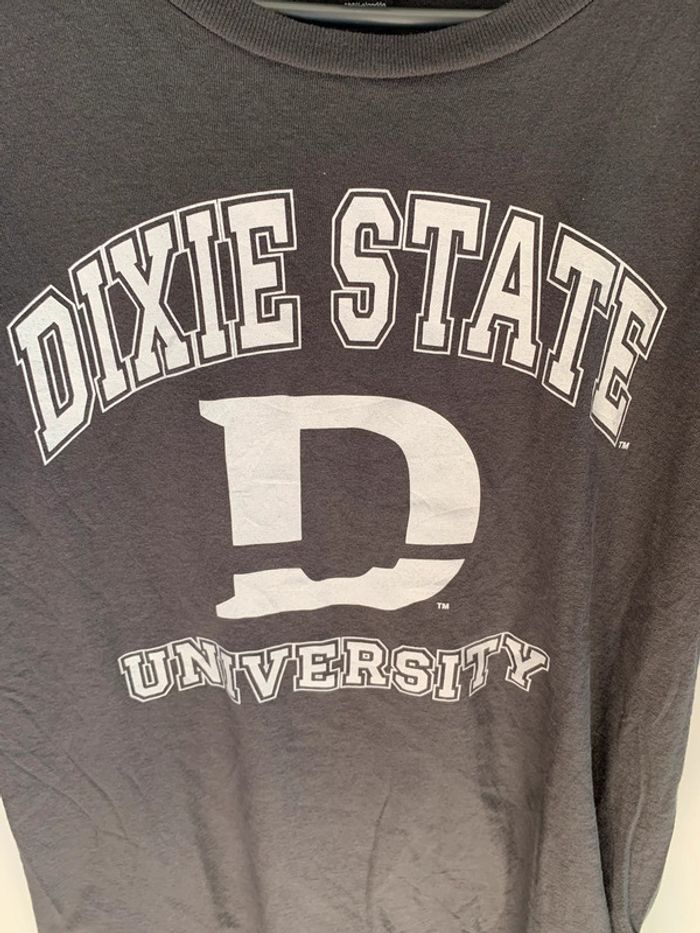 Tee shirt graphique printed / Imprimé universitaire - photo numéro 3