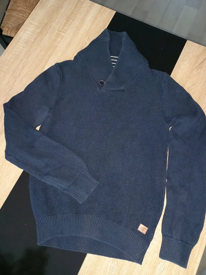 Pull bleu marine S