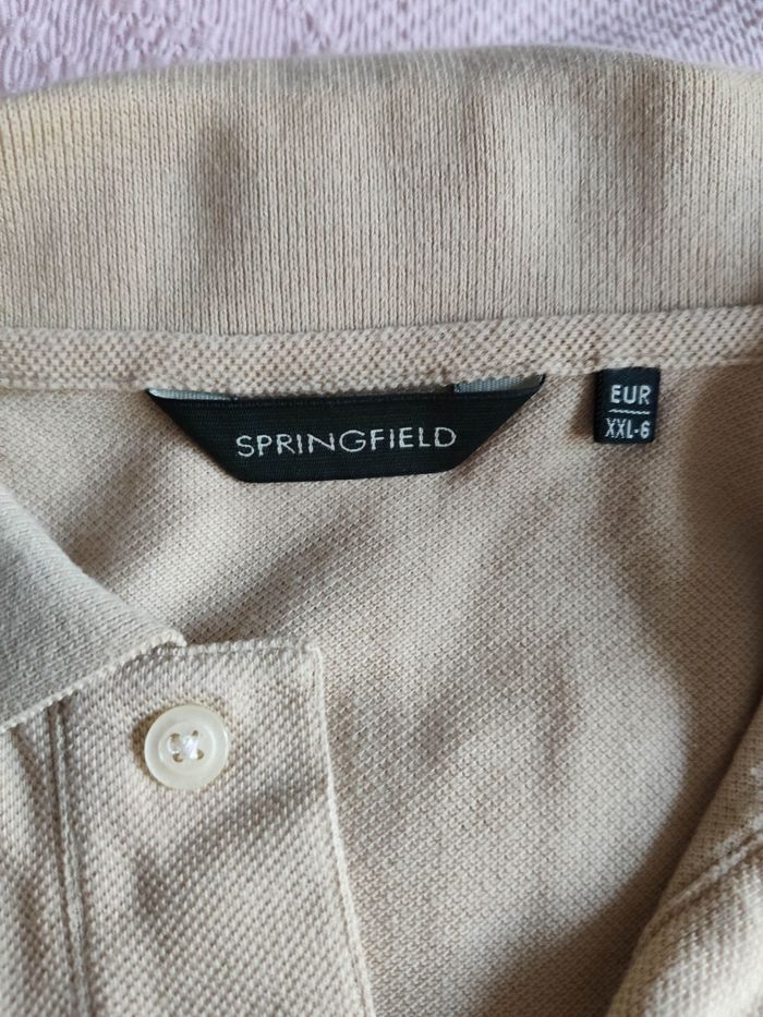 Polo homme Springfield beige XXL - photo numéro 3