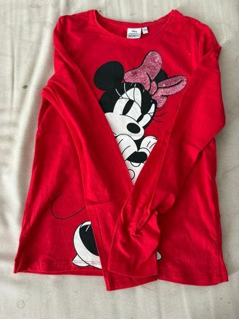 T shirt Minnie manches longues  10ans