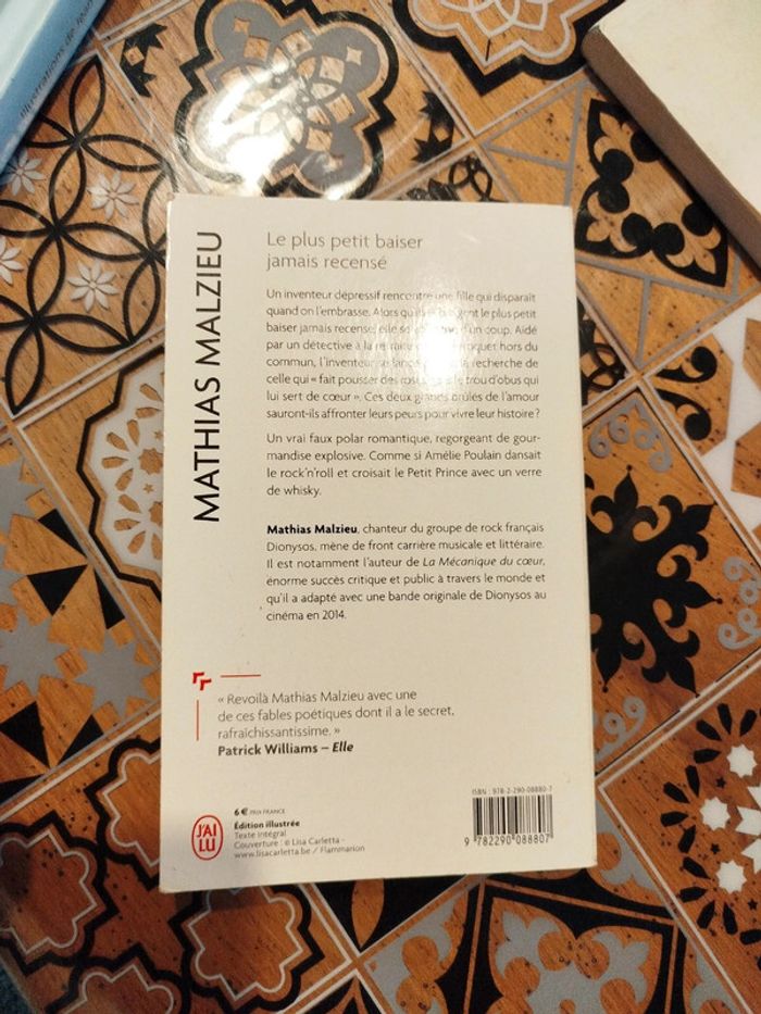 Le plus petit baiser recensé - Mathias Malzieu - photo numéro 2