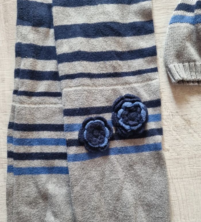 Ensemble bonnet echarpe 53cm - photo numéro 2
