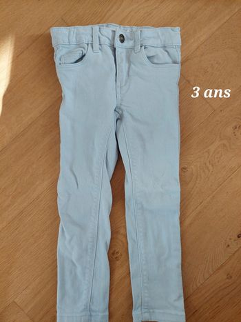 Jean Monoprix bleu ciel