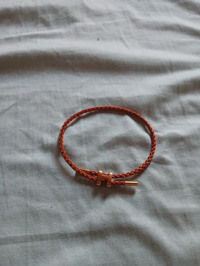 Bracelet en fils d'or H - photo numéro 5