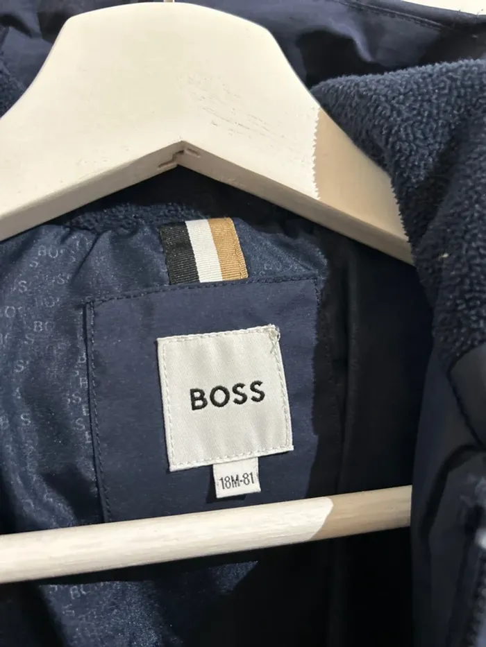 Manteau doudoune BOSS 18mois garçon - photo numéro 4