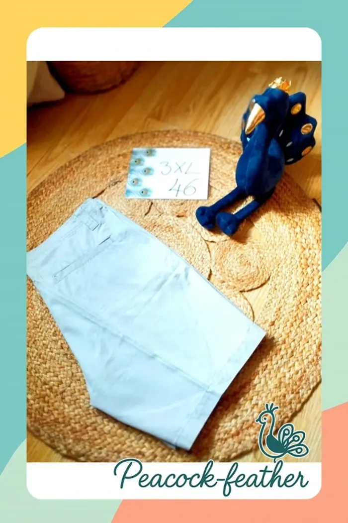 Short beige 46 homme owk