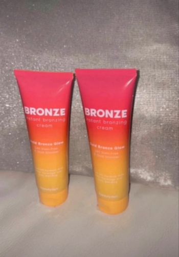 Lot de 2 BeautyDept - Bronze Instant Bronzing Cream - Neuf