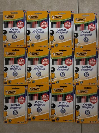 Stylo Bic Crystal Original Neuf
