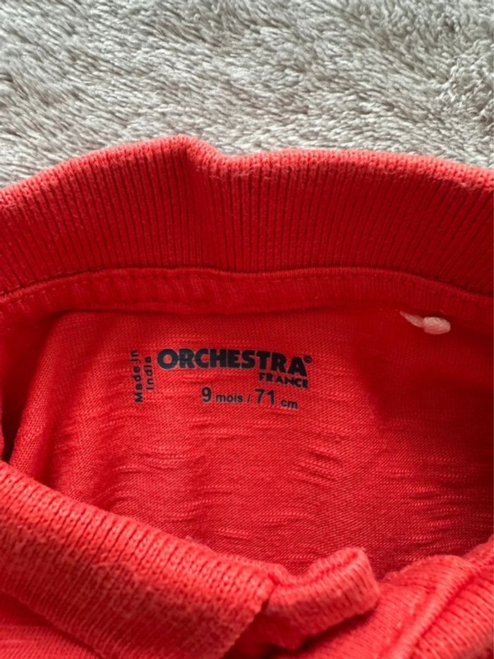 Polo manches longues - 9 mois - Orchestra - photo numéro 3