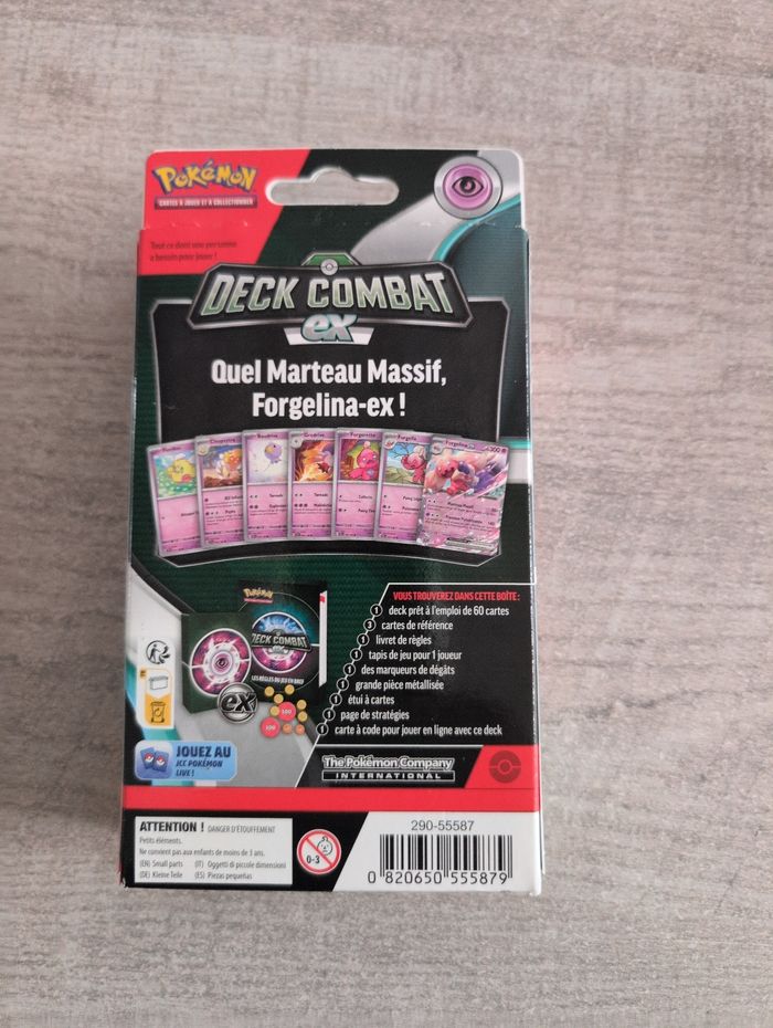 Deck combat pokémon neuf - photo numéro 3