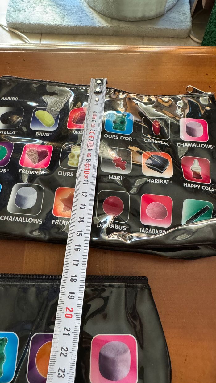 Ensemble de 3 petits sacs ou trousse Haribo - photo numéro 9