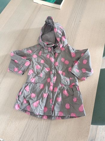 Veste mi-saison imperméable Obaïbi 18 mois