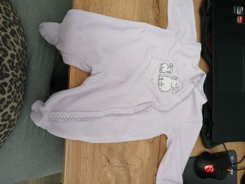 PYJAMAS VELOURS LAPIN KITCHOUN