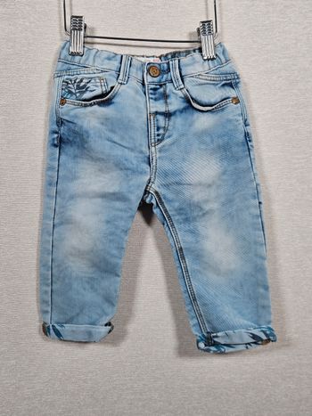 Jeans zara ajustable à la taille 9-12 mois 80cm 