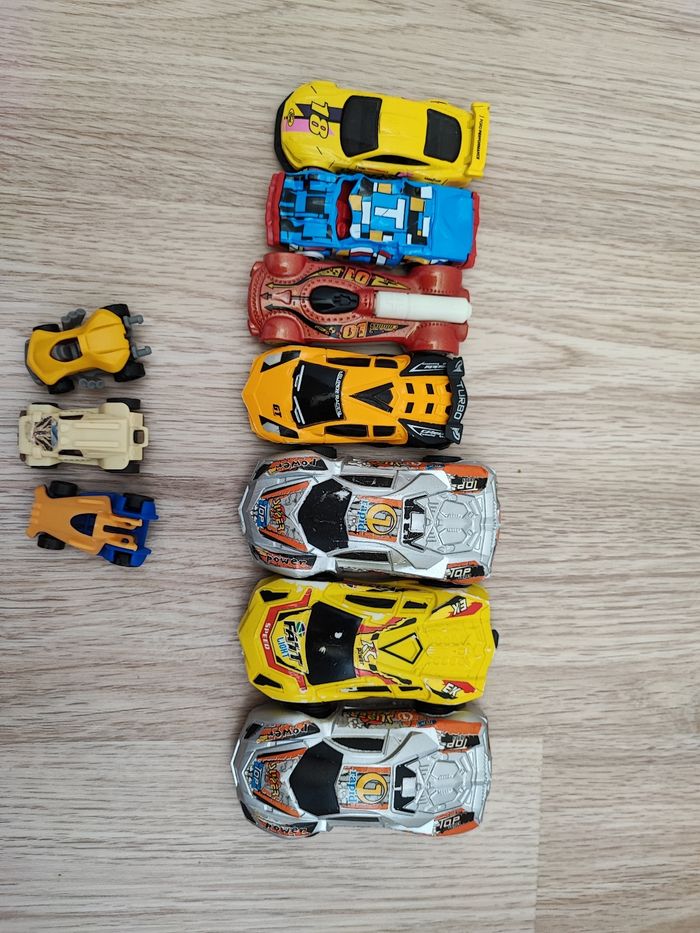 Lot de 10 petites voitures enfants - photo numéro 2