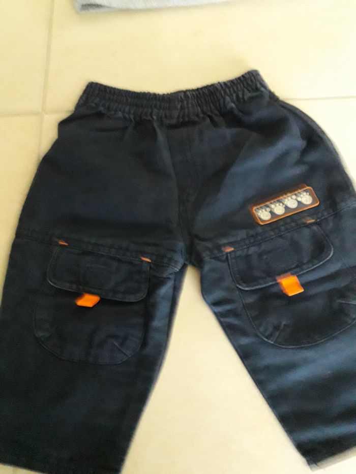 Ens. pantalon + pull polaire - 12 mois - photo numéro 5