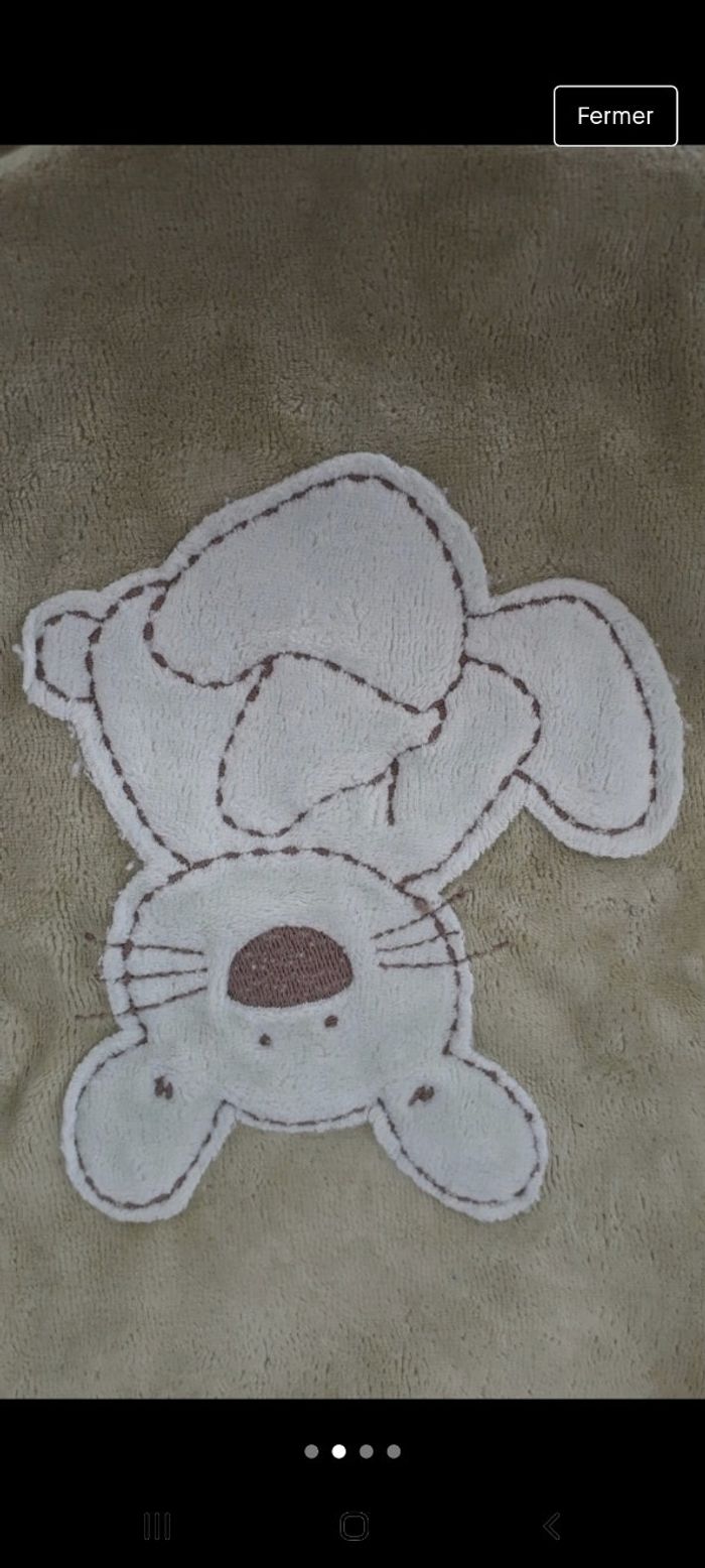 Pyjama velour vert - photo numéro 2