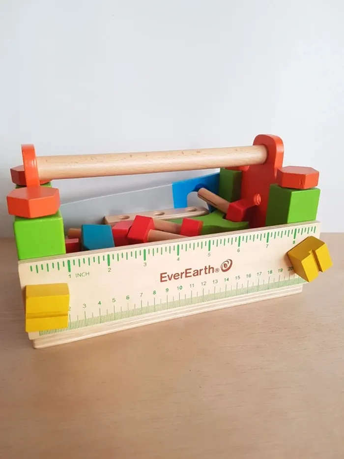 EverEarth boîte à outils en bois bricolage - photo numéro 4