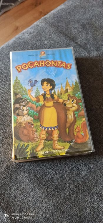 Cassette video Pocahontas