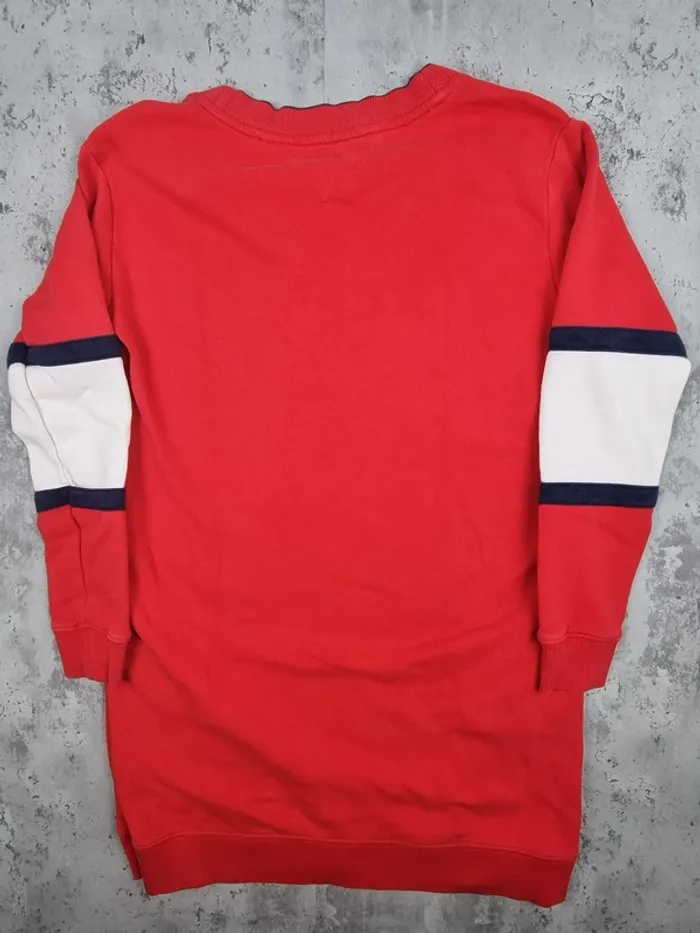 Robe pull Tommy Hilfiger rouge – Taille XS Femmes (mesures en photos) - photo numéro 4