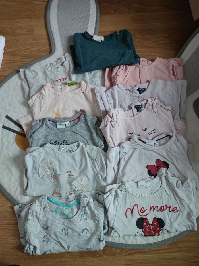 Lots t-shirts manches longues