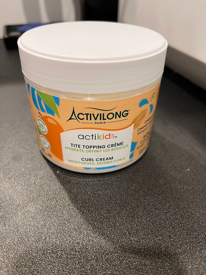 Activilong Tite Topping Crème Actikids pour enfants aux cheveux bouclés