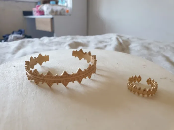 Ensemble bracelet et bague